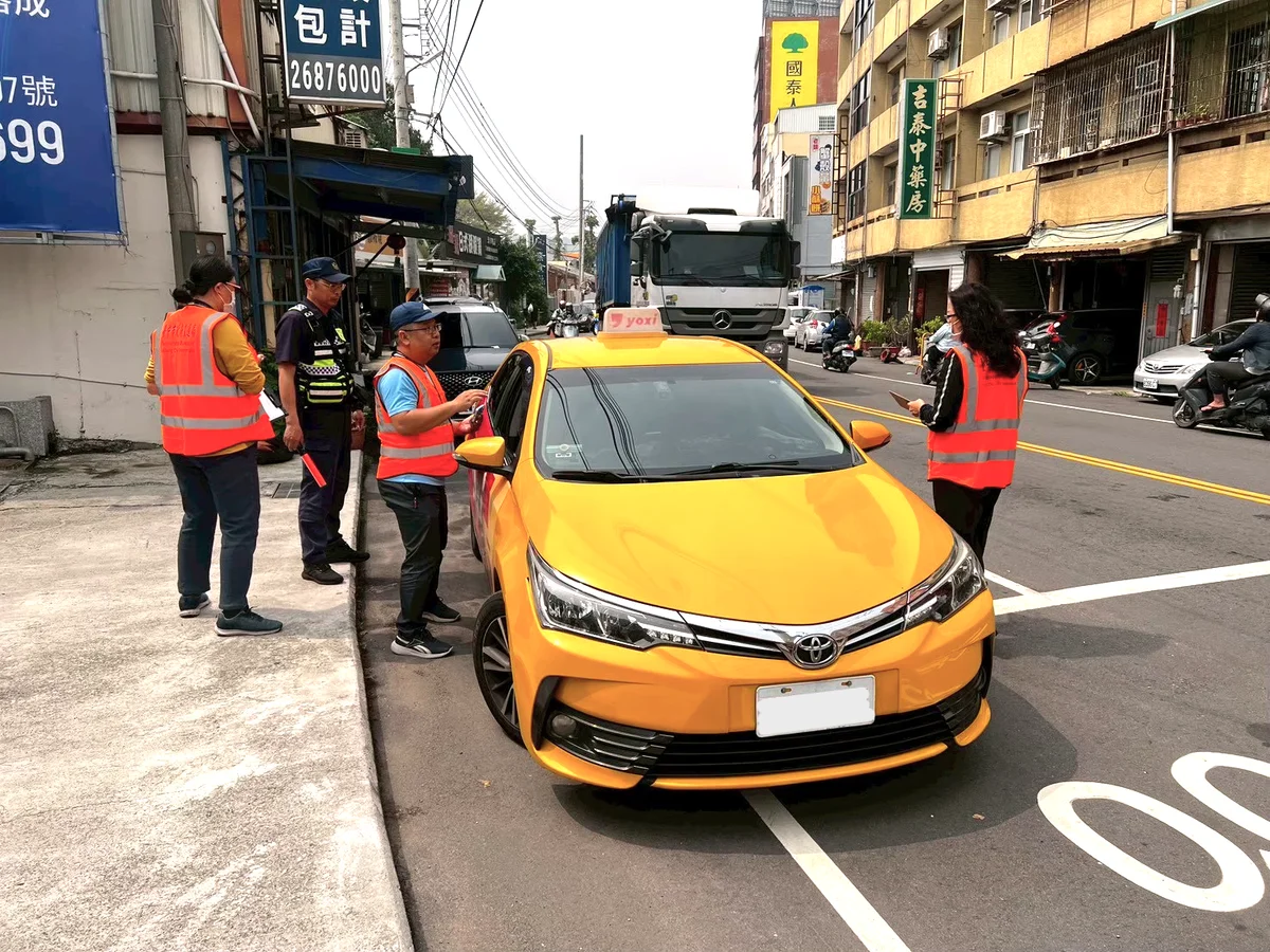 暑假搭小黃別議價 台中熱門站點加強稽查