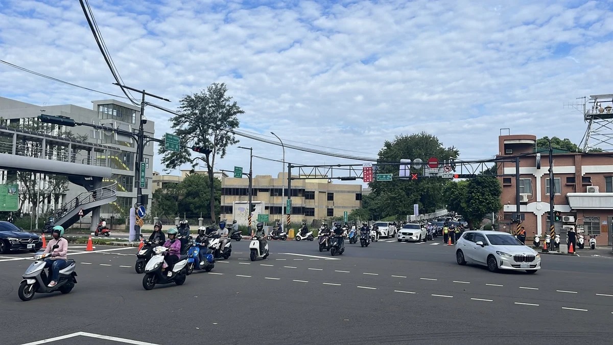 光復路525巷早尖峰改單行　往竹科方向增為兩車道