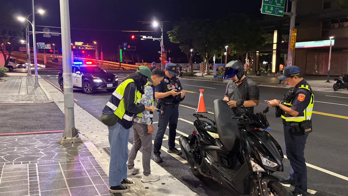 暑假到了　新北環警監鎖定噪音車至少攔查54場