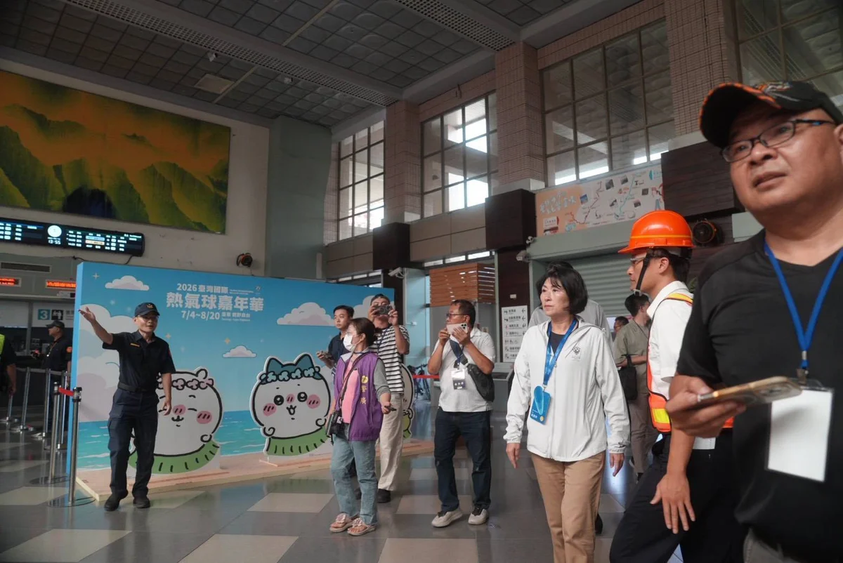 臺東防空演習走進車站與賣場 半小時完成疏散管制
