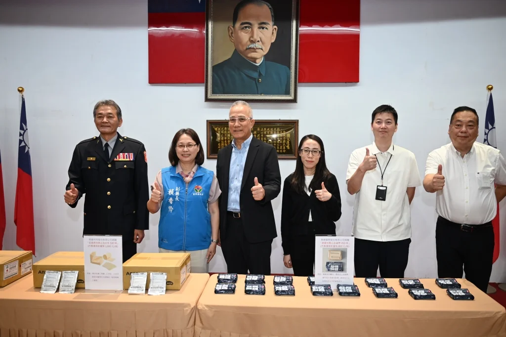 止血裝備送進第一線 致勝國際捐贈苗警強化救護應變