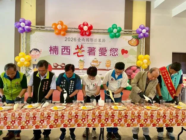楠西玫瑰綠柏園飄芒果香 臺南國際芒果節產地活動登場