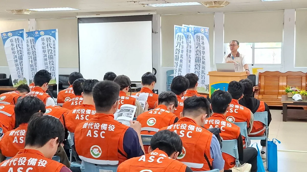 三天走進營區與靶場 花蓮123名替代役備役役男完成召訓