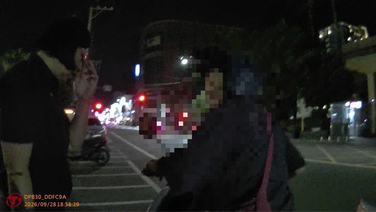 腳傷婦人遺落隨身行李 員林警循線尋回讓她安心