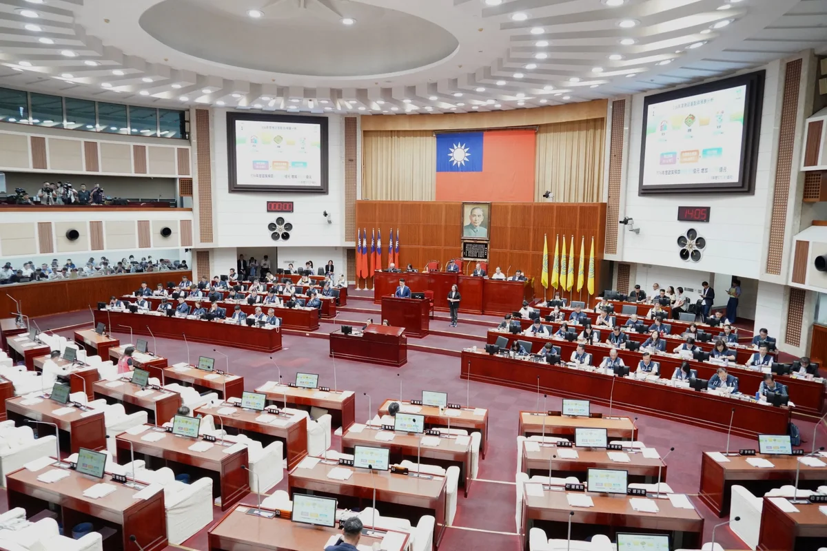 蔣萬安赴議會報告總預算　116年以安全運動未來為主軸