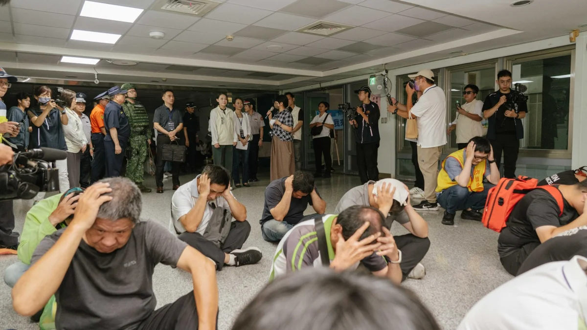 新竹防空演習下午登場 高虹安視導避難與網路降速演練