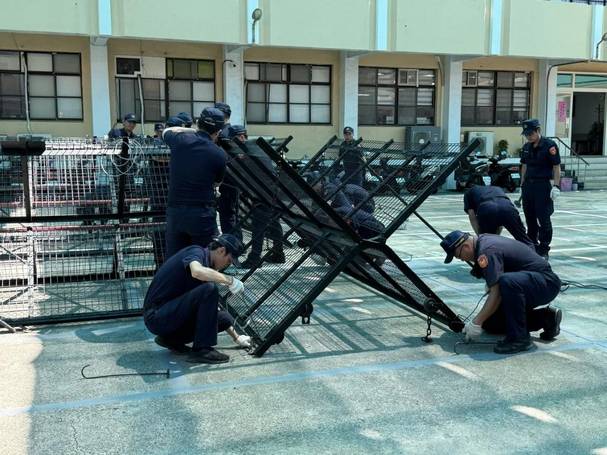 澎警連九天整備機動保安警力 為年底選舉先做準備