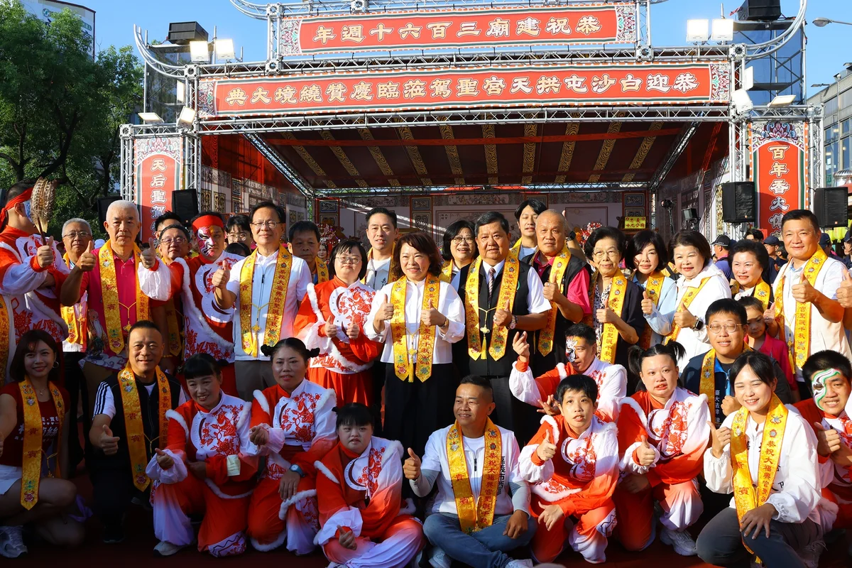 相隔三年再迎白沙屯媽祖　嘉義大福興宮慶建廟三百六十周年