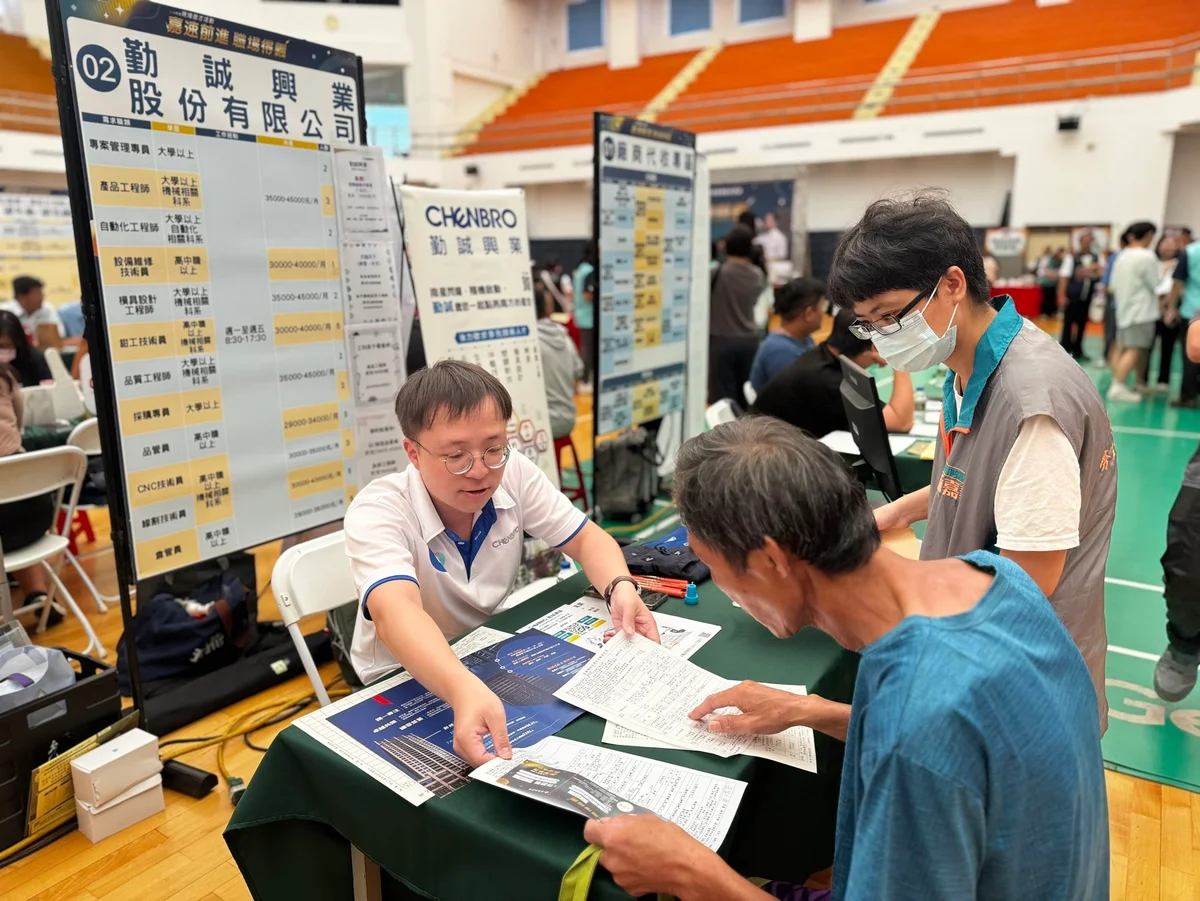 太保週六辦現場徵才 逾五十三家企業提供千五個以上職缺