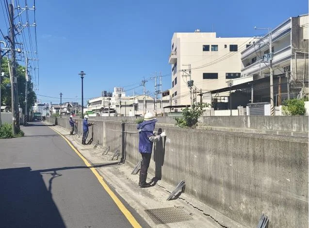 巴威颱風將近 南市先趕工加高三爺溪堤防護太乙工業區