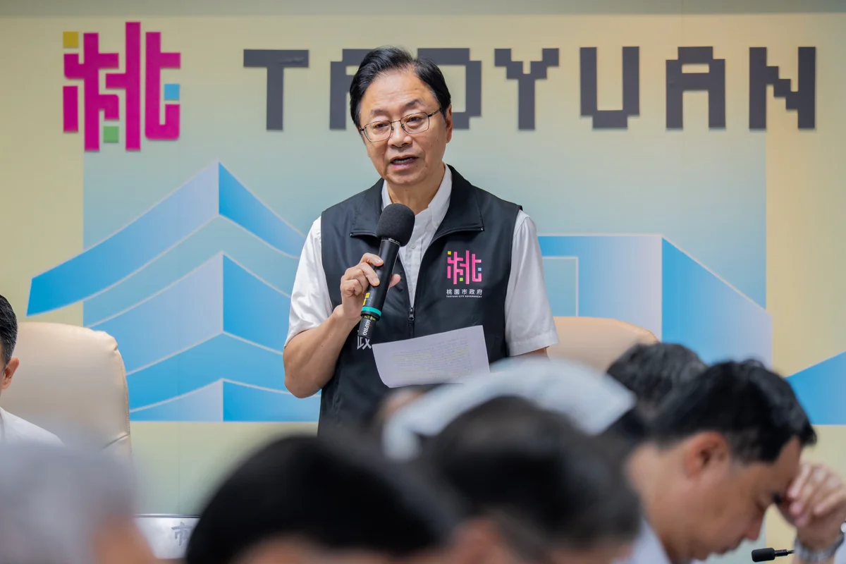 桃園豪雨後檢視防汛整備　張善政：把水患影響再往下壓