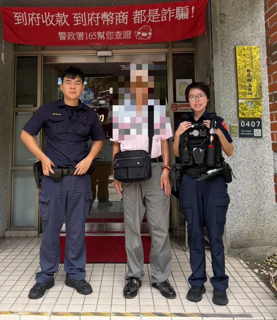 失智翁離家逾26小時誤認返家路　大安警在大樓前助他團圓