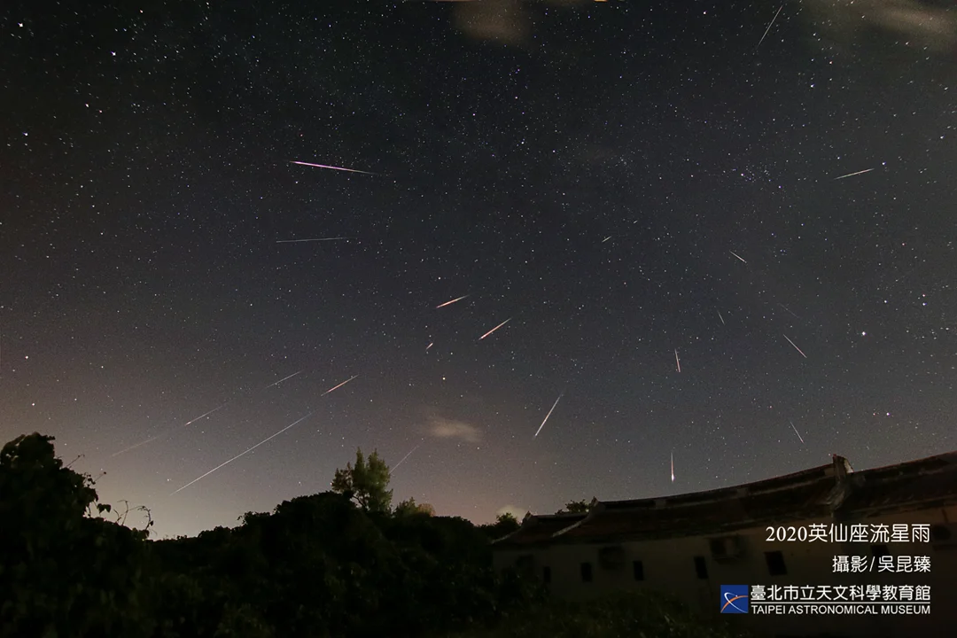 英仙座流星雨12日晚登場 臺北天文館高山直播陪看星空
