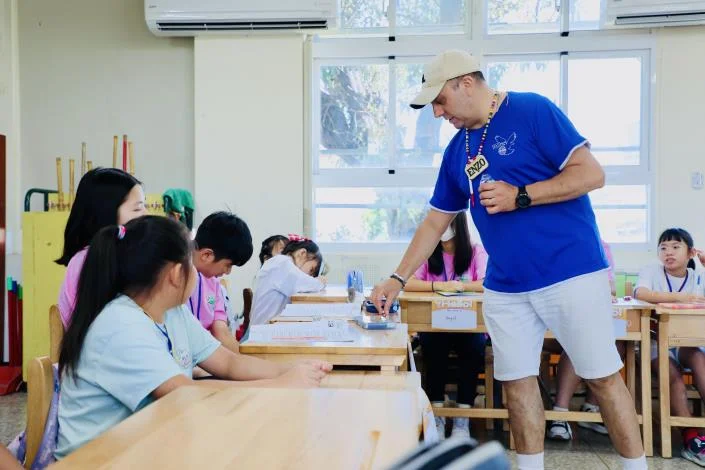 竹北豐田國小開辦英語扶助營 新竹縣青年志工暑假先上場