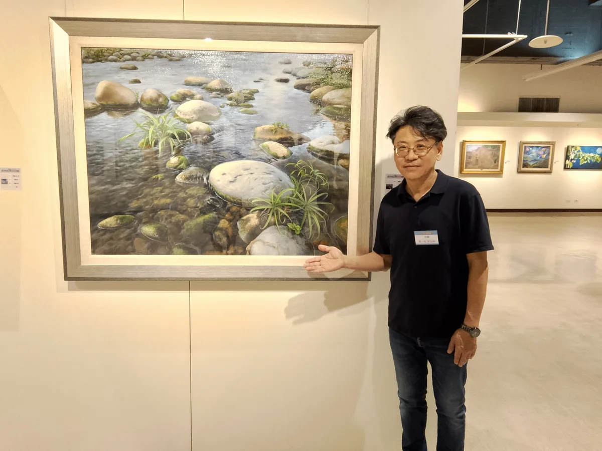 兩大美展齊聚大墩文化中心 台中逾兩百件作品展到7月22日