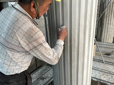 手捏百種模具重現百年風華 泥作國寶李昆山細琢台中州廳