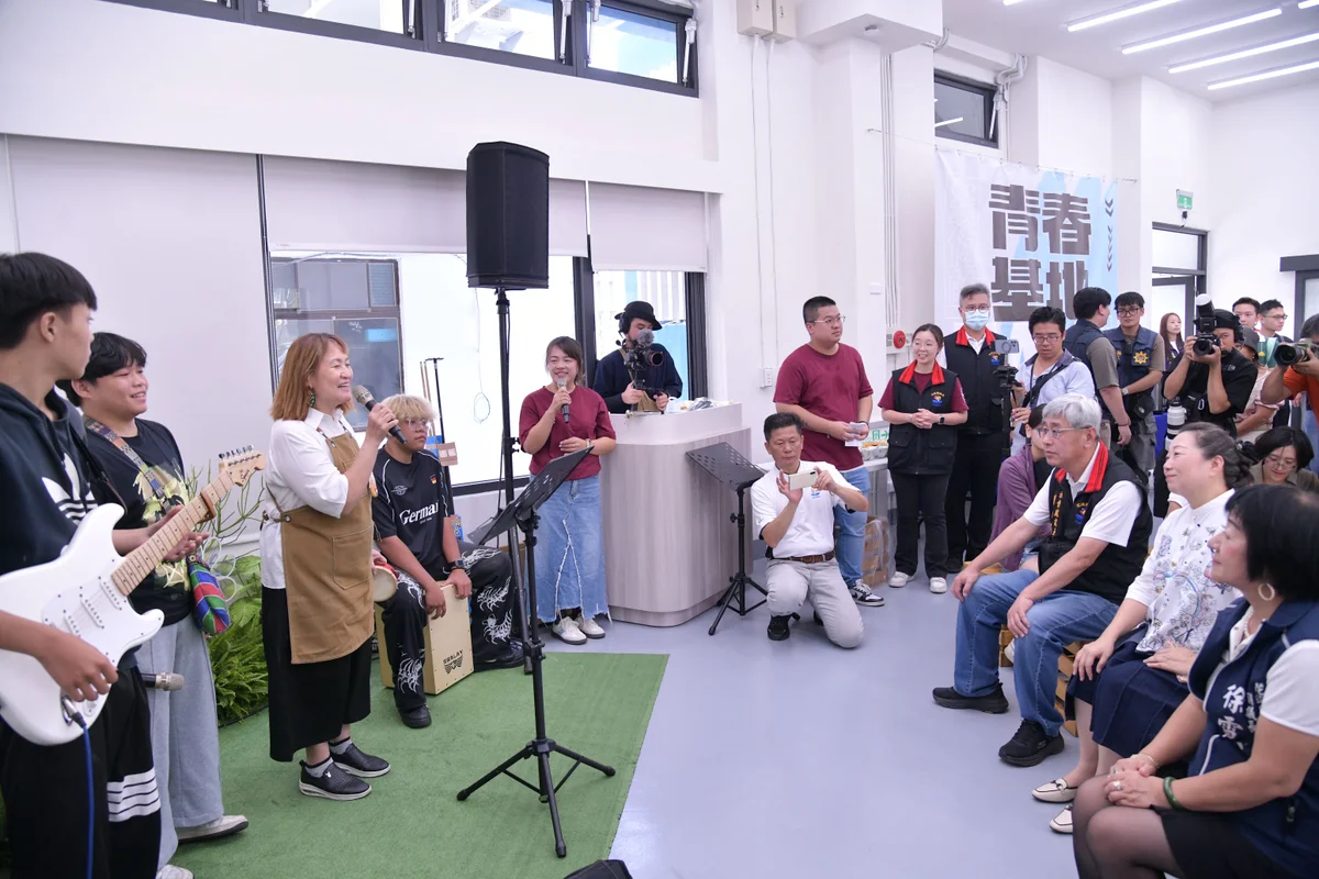 吉安青春基地揭牌啟用　花蓮首座青少年專屬空間亮相
