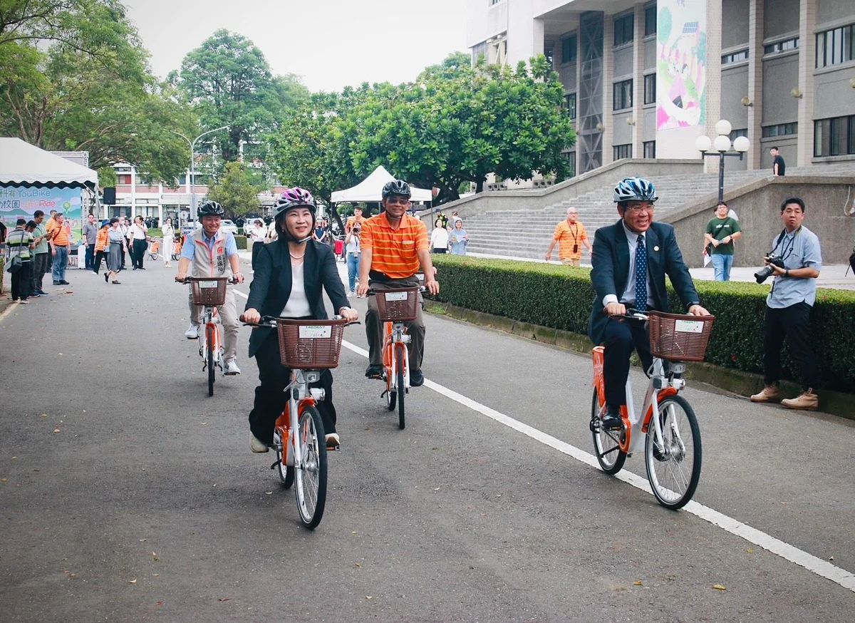 屏科大十八處YouBike站啟用　校園移動多一種選擇