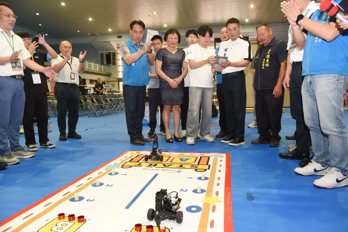 苗栗山城盃機器人大賽登場 82隊育達科大拚創意與實作