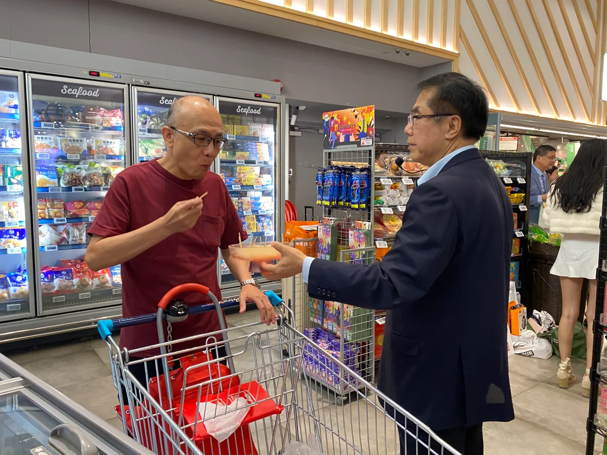 臺南文旦登上新加坡貨架 跨海延續中秋銷售熱度