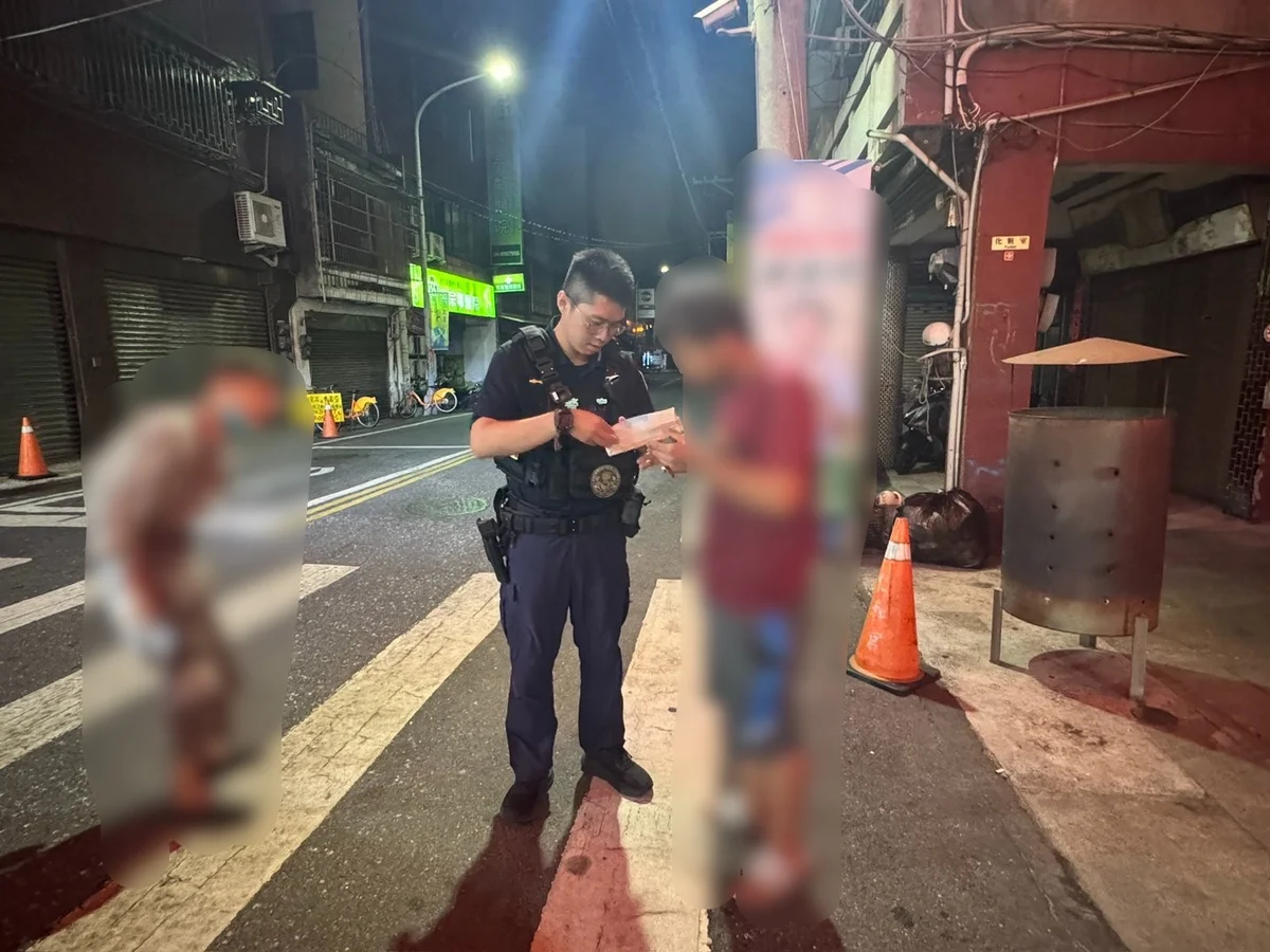 為集宮廟章戳深夜未歸　二林警凌晨尋回莊姓男子