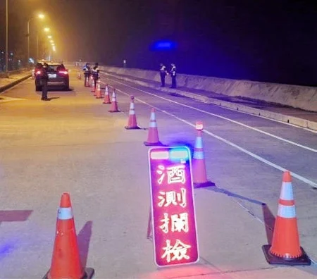 夜間路檢查獲酒駕　連江警：酒測超標隔日移送偵辦