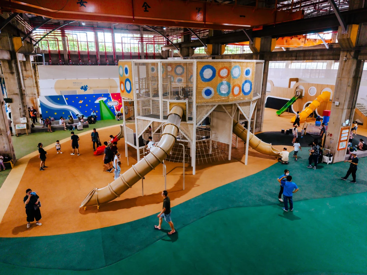 舊高雄機廠變身親子遊樂園 8月8日免門票開園