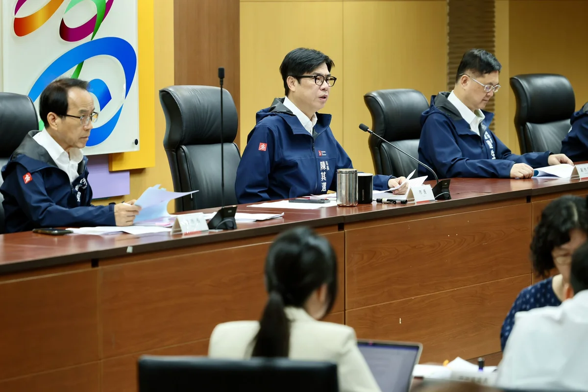 陳其邁市政會議談食安 盼中央地方把分工說清楚