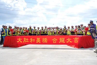 等了二十多年　大肚和美橋全橋合攏拚10月底通車