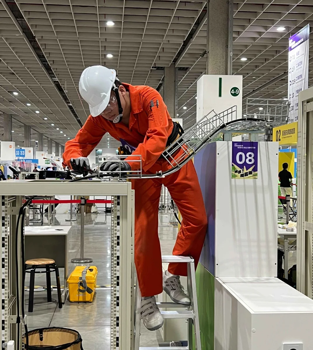 從水晶頭練到全國金牌 內湖高工資通訊網路建置包辦雙牌