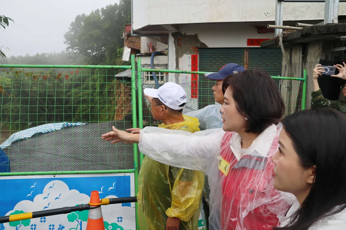 林內坪頂邊坡持續滑動 縣府再爭取8500萬加勁護坡