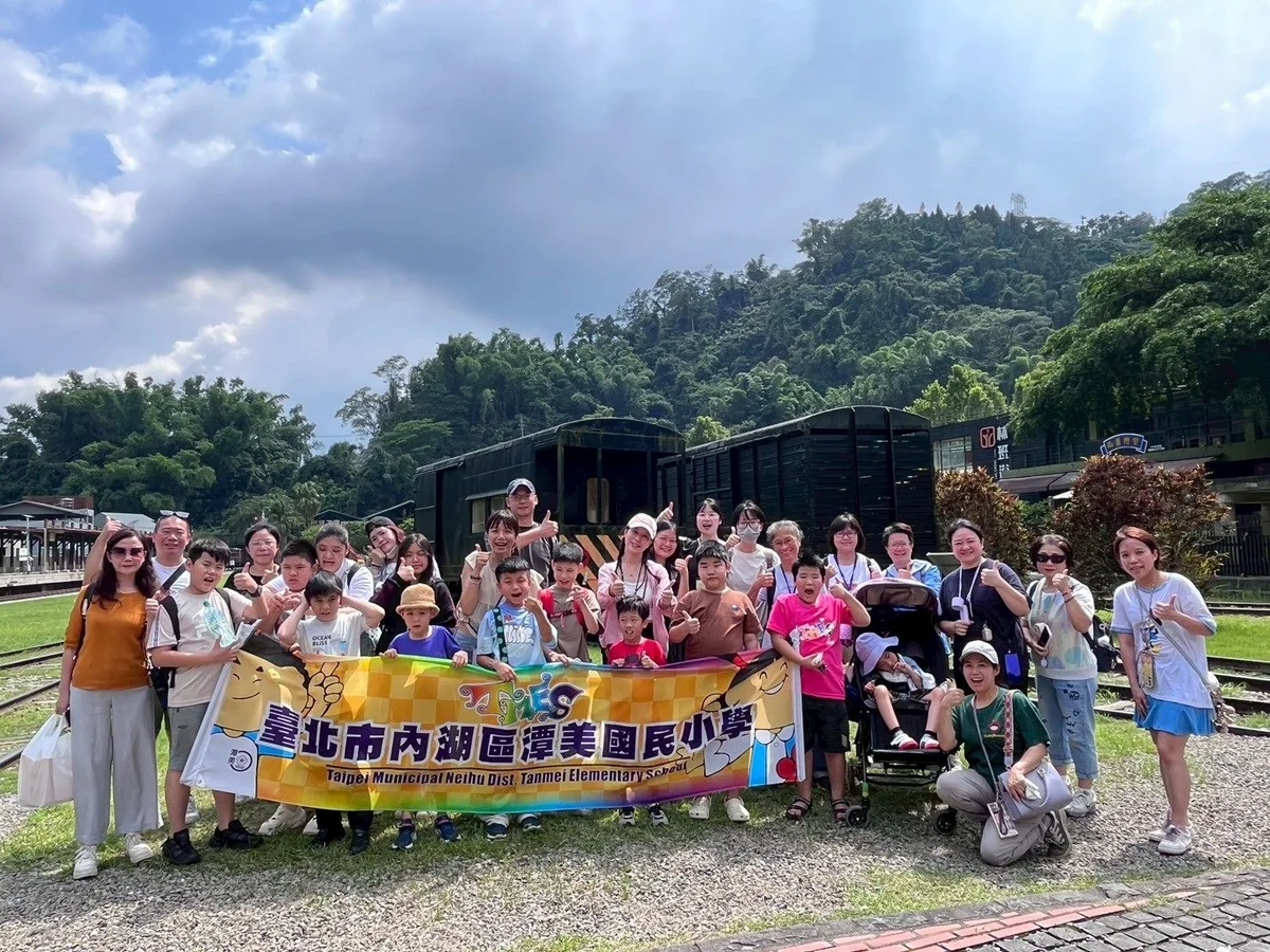 潭美國小快樂班走出教室　兩天一夜教育旅行練習勇敢