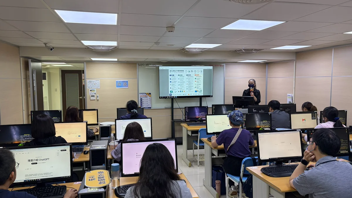 新竹市府開生成式AI課 讓公務員從日常工作練起