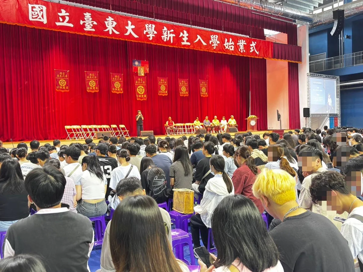 從新生始業式談防毒 東警赴臺東大學提醒拒絕毒駕