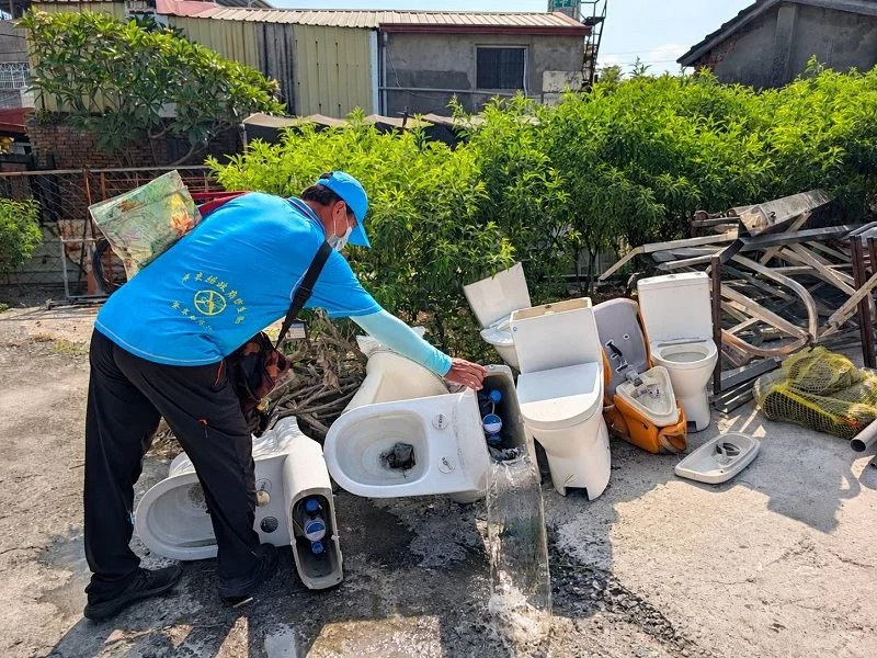 屏東市女性確診本土登革熱　住家周邊完成孳清消毒