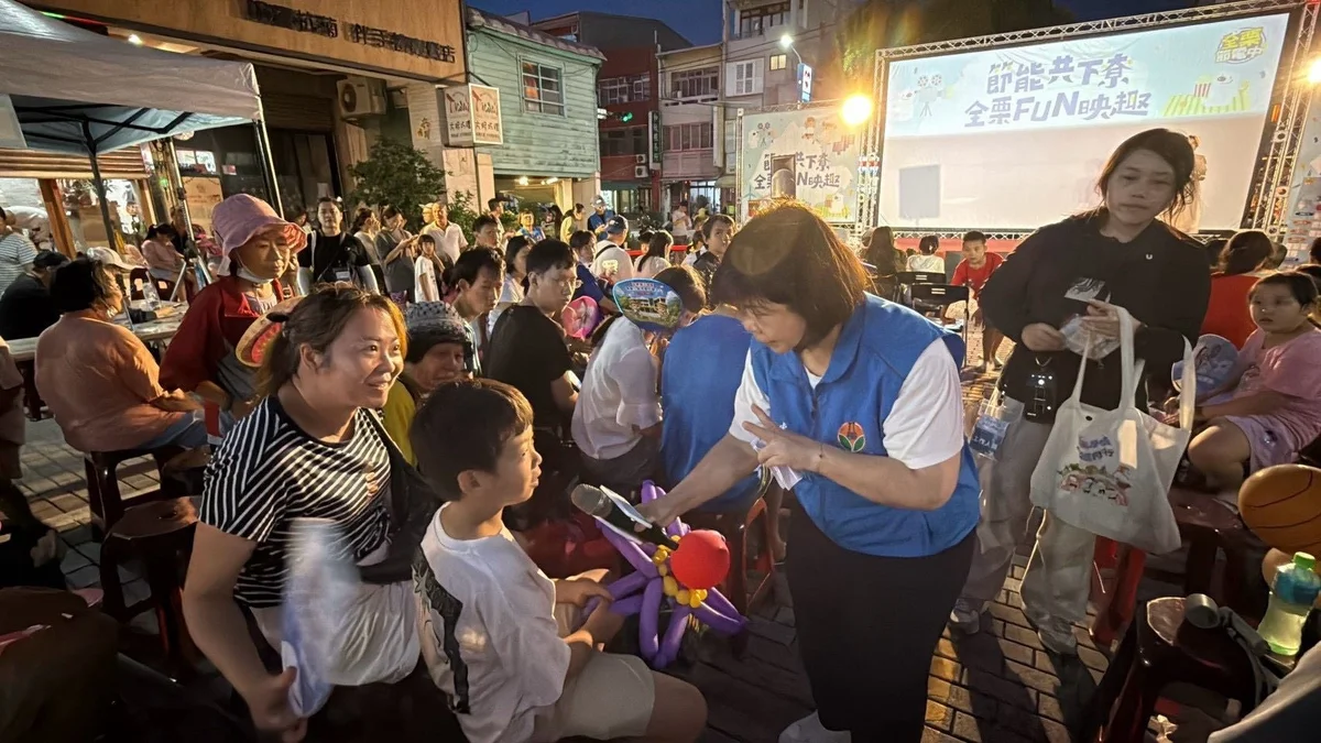 銅鑼火車站前8月15日放電影　親子闖關認識節能