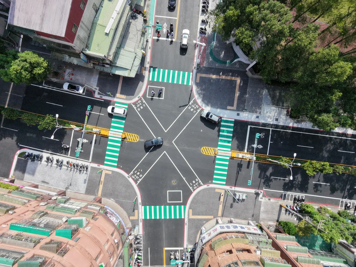 上學路走到第100校 三峽安溪國中通學廊道完成