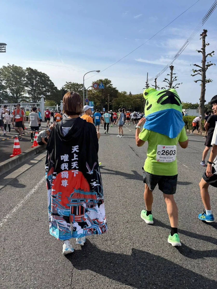 披上古都馬拉松斗篷赴山形　臺南向近八千跑者邀約