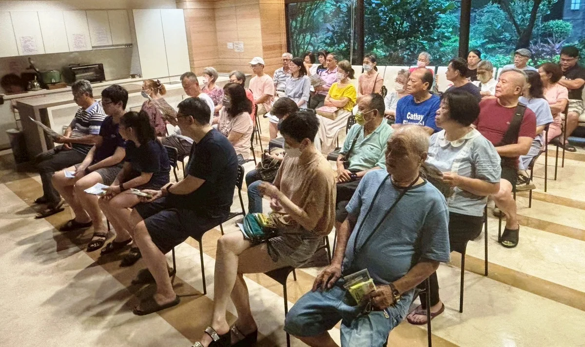 信義花園開防災課 居民從花蓮堰塞湖案例學避難判斷