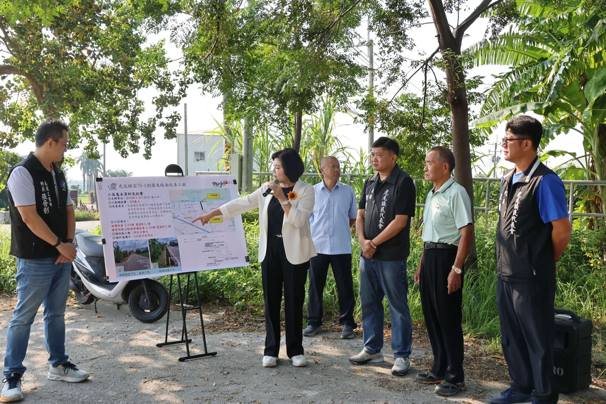 四米路難會車又逢雨積水　虎尾雲73-1線十月底動工