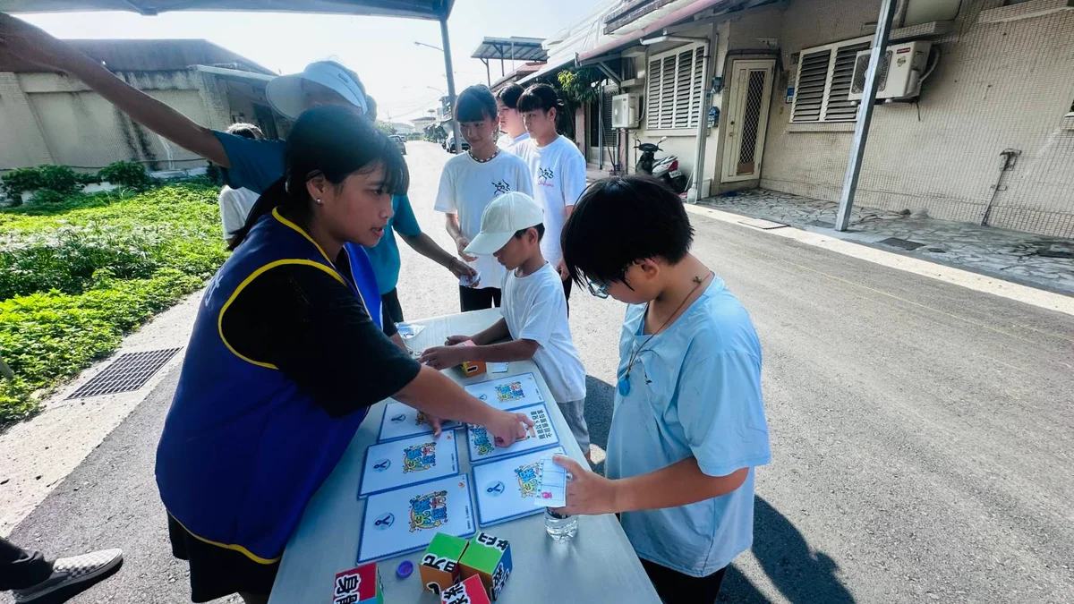 博愛新村走進社區　健走闖關把防暴觀念帶回家