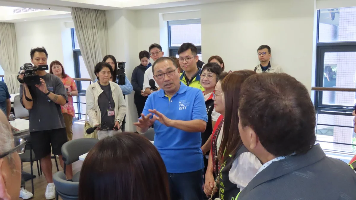 走進三重聽地方聲音 侯友宜行動治理聚焦分館重建與原民空間