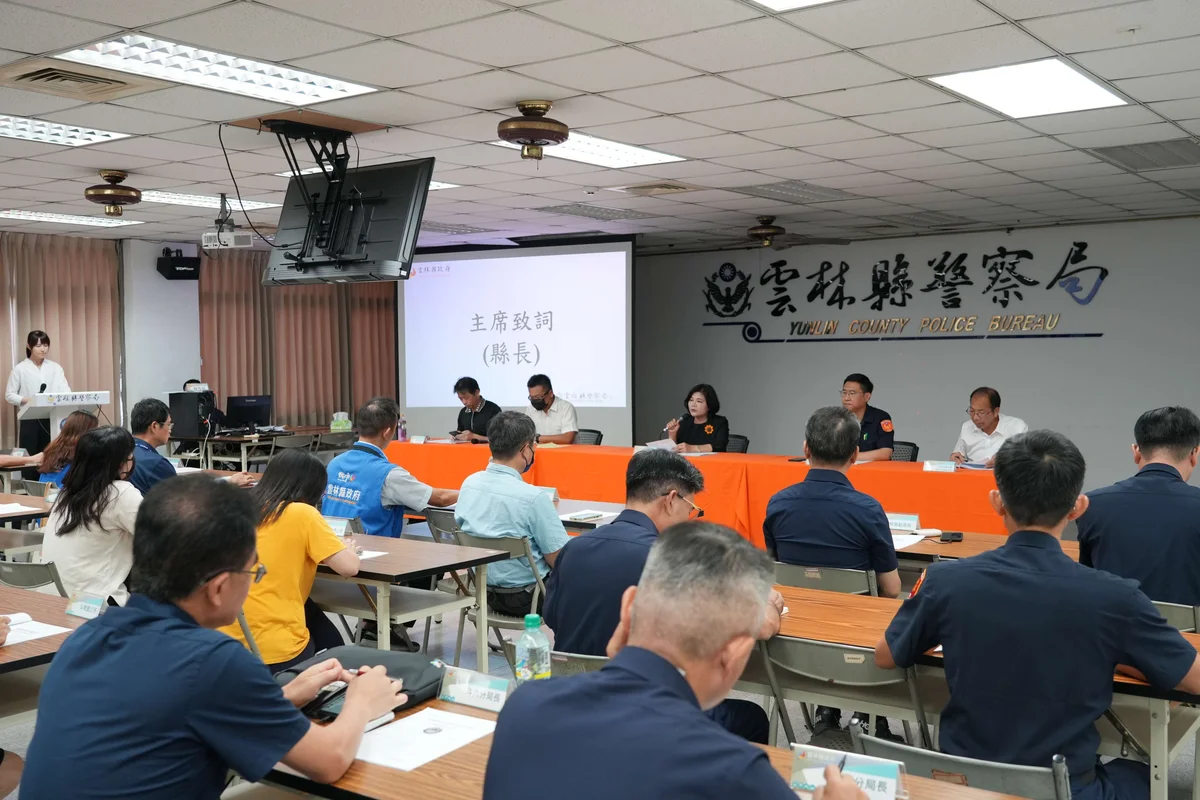 雲林備戰8月10日防空演習　張麗善開會籲鄉親先找避難處所