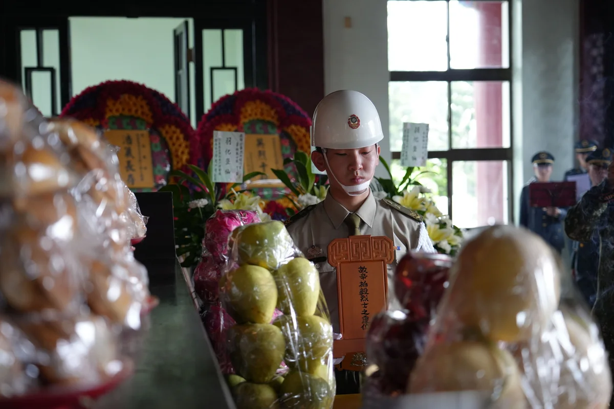 澎湖秋祭追思先烈 空軍少校辛柏毅入祀忠烈祠