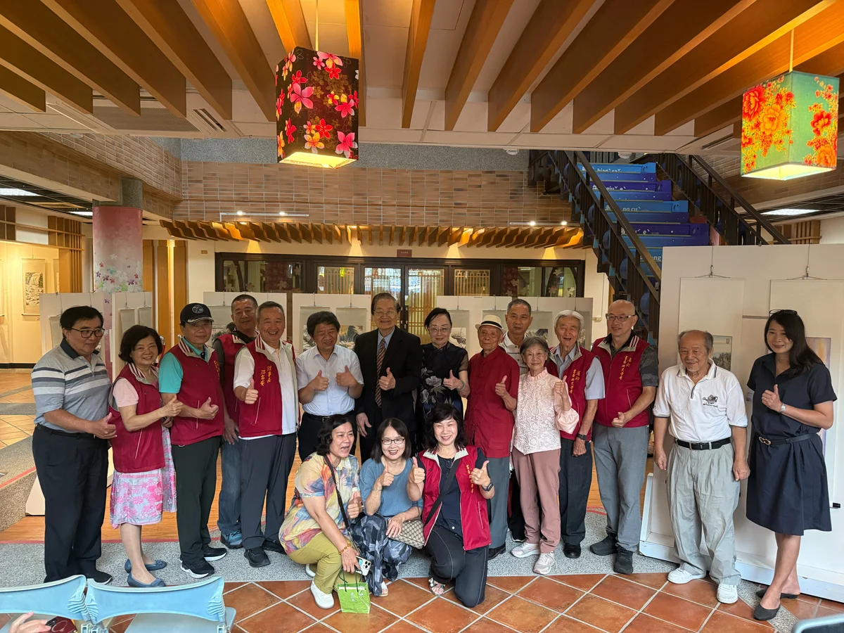 從筆墨走進人生四時 張志強師生聯展臺南登場