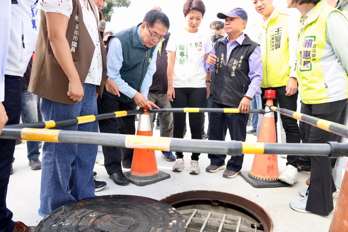 新營低窪區排水添箱涵 建業O幹線一期今年汛期上場