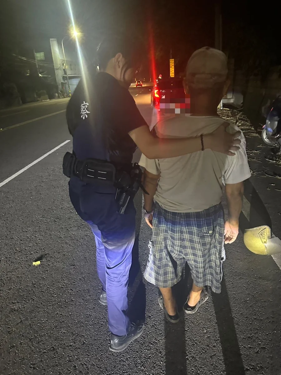 泰安汶水站附近尋獲失聯男子 家屬感謝苗警協尋