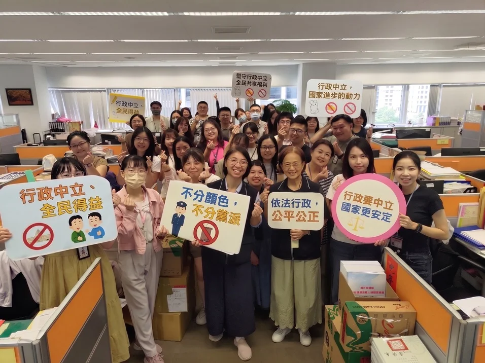 台中市府持續宣導行政中立 逾5萬人次參與研習
