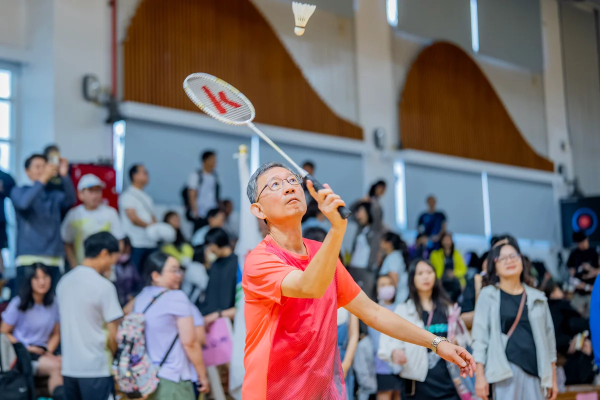 桃園公教羽球賽龜山開打 千人揮拍副市長叮嚀「安全第一」