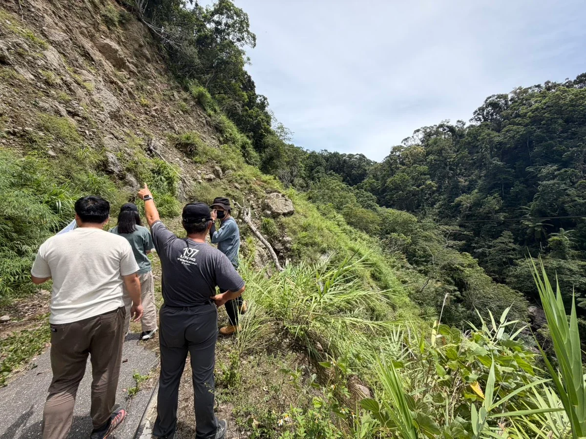 赤科山風災道路復建完成招標 花季後再進場施工